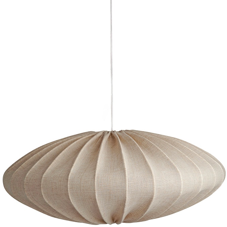 Watt & Veke Ellipse 65 Lampskärm Natur - Lampskärmar Linne Natur - T096502