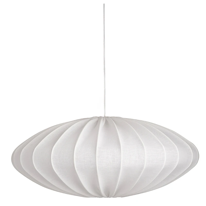 Watt & Veke Ellipse 65 Lampskärm Vit - Lampskärmar Linne Vit - T096501