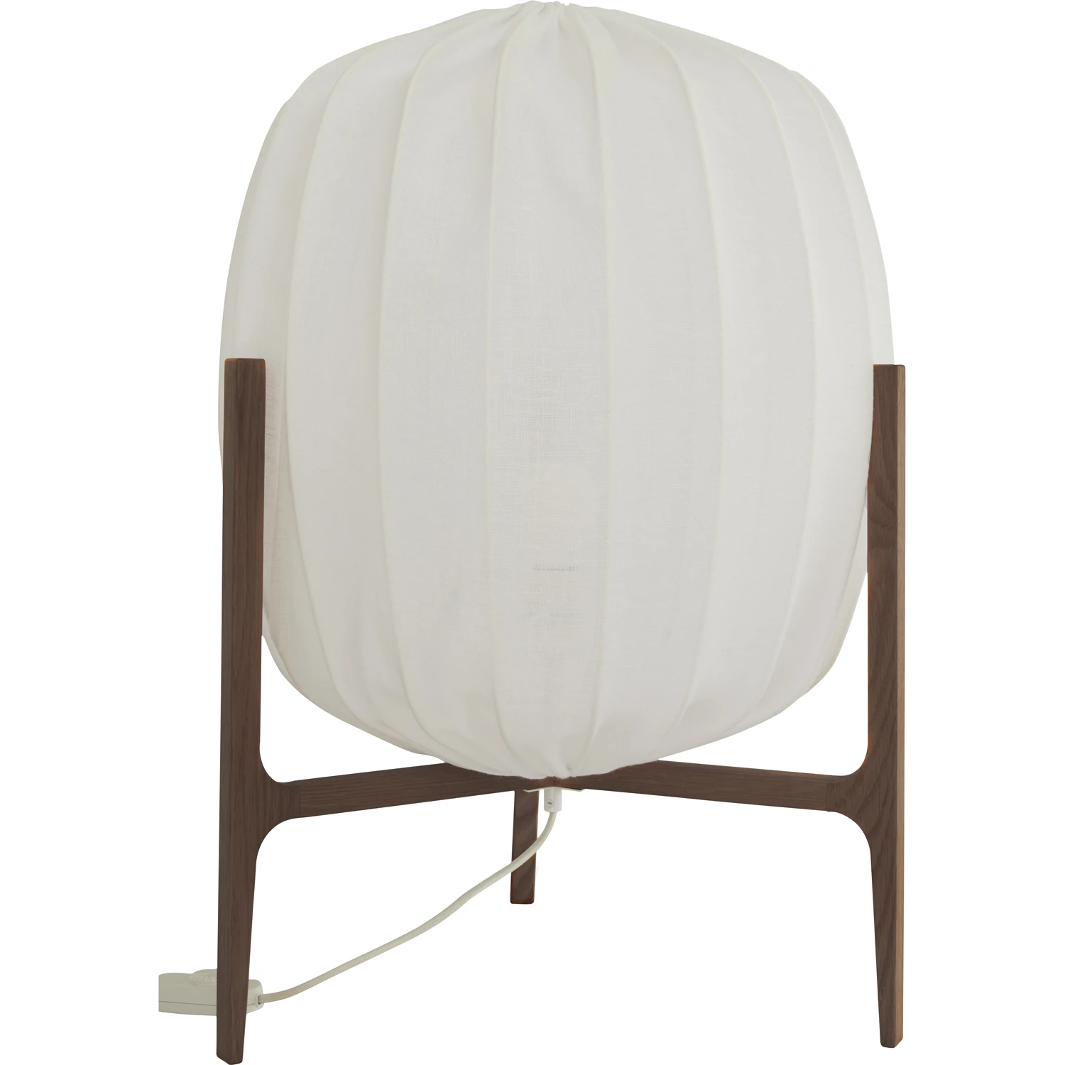 Watt & Veke Prisma Golvlampa Mörk Ask / Vit - Golvlampor Trä Vit - G31450001