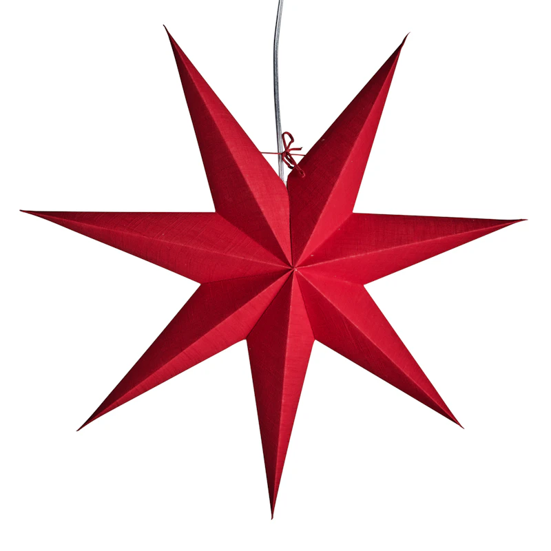 Sally Julstjärna 60 cm, Röd