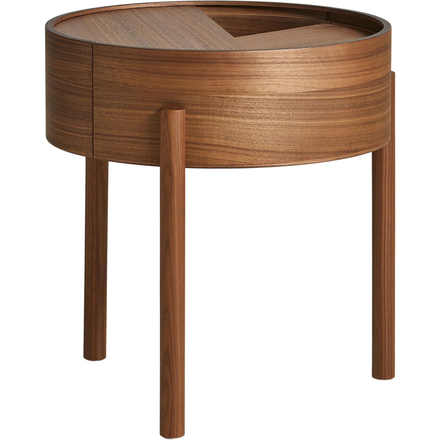 Woud Arc Sidobord - Sidobord & Avlastningsbord Valn&ouml;t - 110508