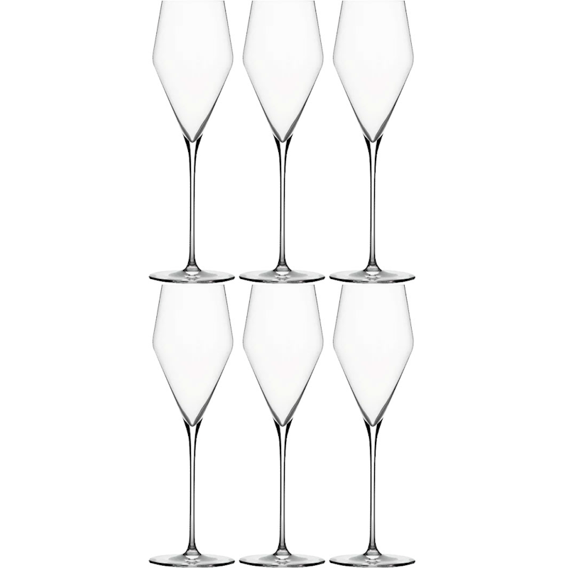 Denk'Art Champagneglas 25 cl, 6-pack