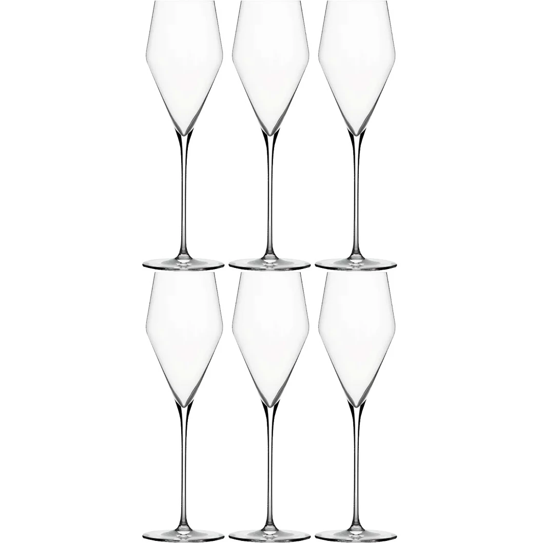 Zalto Denk'art Champagneglas 25 Cl 6-pack - Champagneglas Kristallglas Klar - 11550