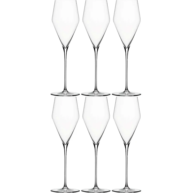 Denk'Art Champagneglas 25 cl, 6-pack