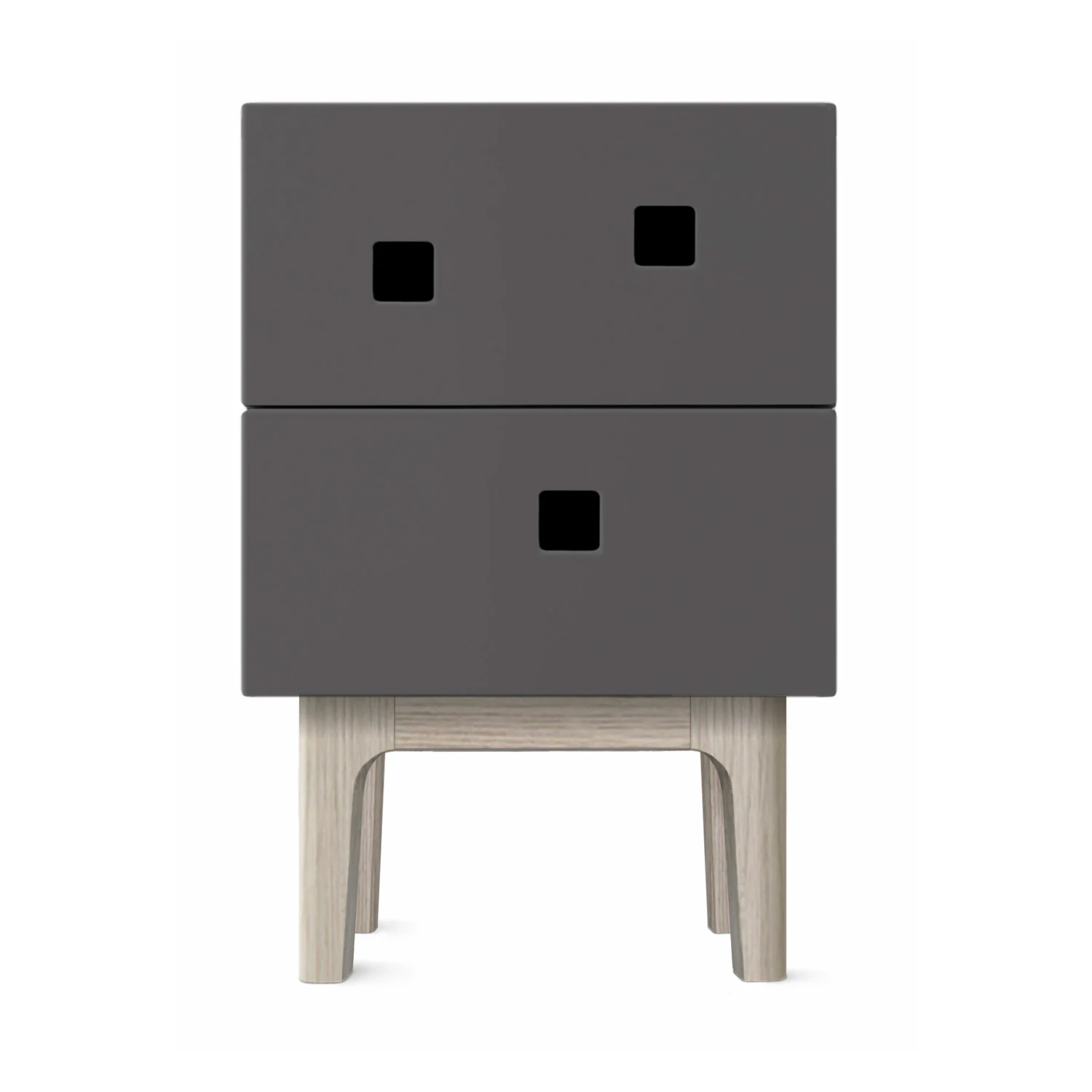 Zweed Peep S1 S&auml;ngbord Slate Grey/white Oak - S&auml;ngbord Mdf Slate Grey - PEEPS1SGREY-WO